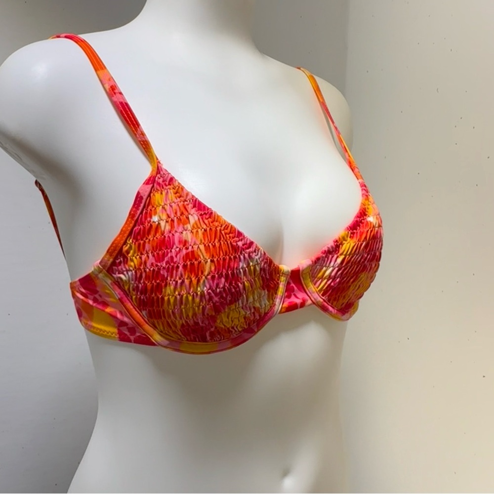 Shein orange bikini top